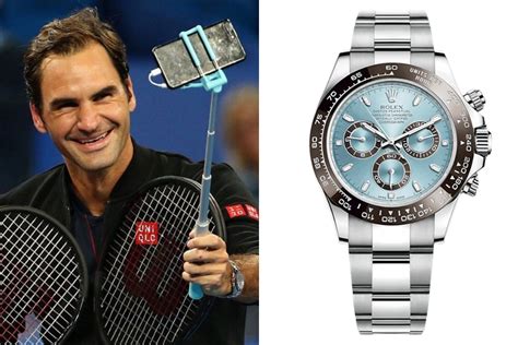 roger federer rolex collection.